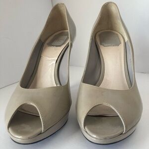Christian Dior Miss Dior nude peep toe 39.5